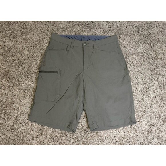 EDDIE BAUER Mens Nylon Shorts Hiking Outdoor Camping Travel Preppy Basic Sz 32 - Picture 1 of 11